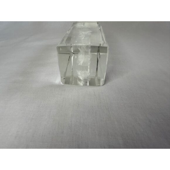 Mom I Love You Gift/Paperweight, Mother's Day Gift, Engraved, Roses, Crystal - Picture 7 of 8